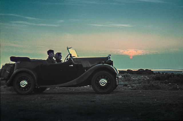 二战爆发前的宁静，罕见英国生活彩色照